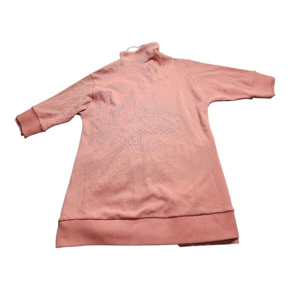 Adidas Rose Pink Track Jacket Dress Women's Size Small Y2K Streetwear Athleisure - Picture 11 of 12